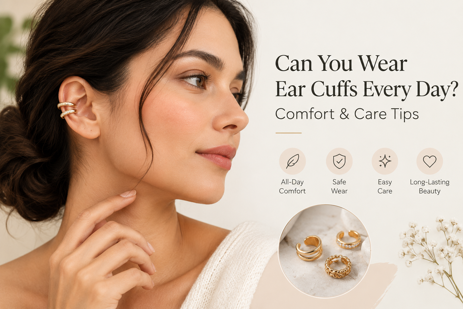 Can You Wear Ear Cuffs Every Day? Comfort & Care Tips